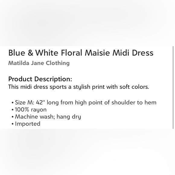 Floral summer dress - Picture 4 of 4